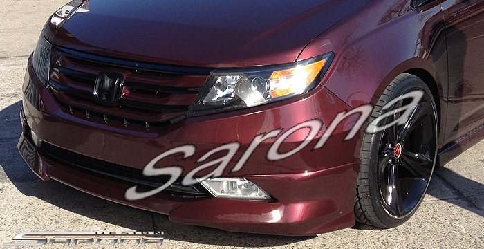 Custom Honda Odyssey  Mini Van Front Add-on Lip (2011 - 2013) - $399.00 (Part #HD-006-FA)